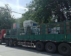 茂恒機(jī)械：復(fù)式比重精選機(jī)、種子定量包裝機(jī)裝車發(fā)貨！